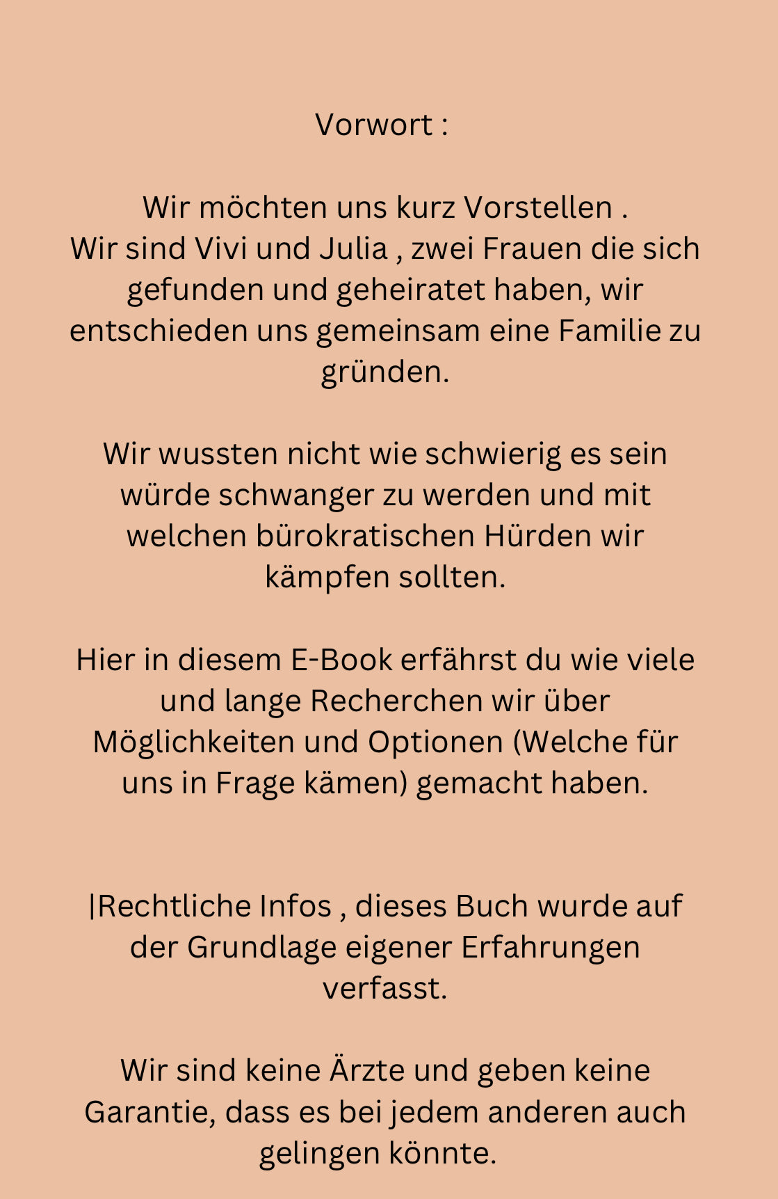 Zwei Frauen. Ein Kinderwunsch & viele Rechtliche Probleme @beautyxxvivi